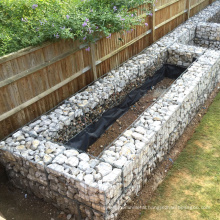 hot sale welded Gabion Box /stone cages/gabion retaining wall for garden fence